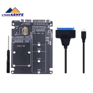 MSATA to USB Adapter MSATA Enclosure M.2 NGFF MSATA SSD to  3.0 Adapter Riser Board M.2 Box Cable