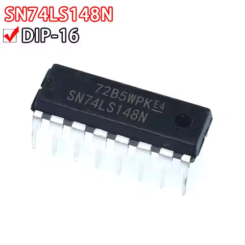 10PCS 74LS148 74LS151 74LS153 74LS155 74LS156 74LS157 74LS158 74LS162 74LS169 74LS170 DIP-16 SN74LS1