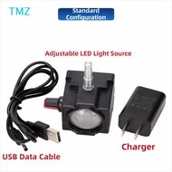 TMZ14968 Microscope LED Light, Bottom Lighting Adjustable Brightne Microscope Lamp, Fill Light USB P