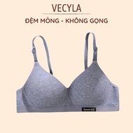 Women's cotton bra and bra without underwire Sports belt A 30, soft, airy, sexy women's bra CHILL HO