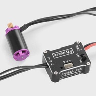PYFORE 25A ESC 1224 4500KV Outer Rotor Motor Brushless Combo for FMS FCX24 FCX24M SCX24 1/24 RC Craw