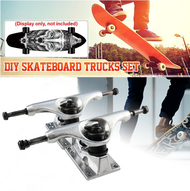 READY !!! FREE BOLTS SURF CX4 TRUCK GEELE CX4 SKATEBOARD TRUCK 2PCS SILVER เตรียมตัวในสต๊อก GEELE CX