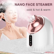 SPA Face Steamer Nano Mist Sprayer Facial Steamer Cold &amp; Hot Nebulizer Facial Sauna Humidifier For Pores Cleansing Moist