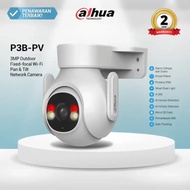 Dahua DH-P3B-PV CCTV WiFi Outdoor 3MP 360 Human Vehicle Detection Auto Tracking Full Color IP66 Orig