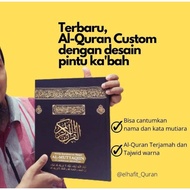 Al-quran Custom Version Makkah A6/ Quran Custom Name/ Quran Custom/ Giftbox Graduation/ Hampers Quran Custom