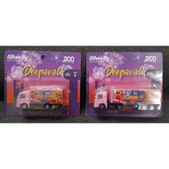 Set 2 Buah Lori Wheelly Lorry Eco Truck Deepavali 2024 (1 Prime Mover & 1 Box Truck)
