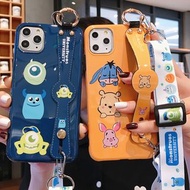 (S)手機殼IPhone6(s)/7/8(P)/X(R/S)/11(Pro)/Max : 維尼熊/怪獸大學配腕帶掛繩