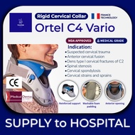 [MDA Approved] Thuasne C4 Vario Post-operation Rigid Neck Collar - Rigid Cervical Collar
