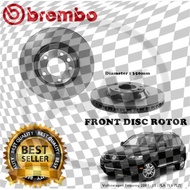 BREMBO Volkswagen Touareg 7LA 7L6 7L7 2003~10 Front Rear Brake Disc Rotor
