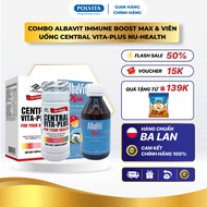 [Mother & Baby Immunity Combo] Albavit Kids Immune Boost Max + Central Vita-Plus Nu-Health – multivi