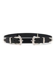 TOGA VIRILIS ACCESSORIES DOUBLE BUCKLE WIDE BELT