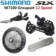 SHIMANO SLX M7100 1x12 Speed derailleur Groupset MTB Mountain Bike M7100 shift lever Rear Derailleur Sunshine Cassette 5