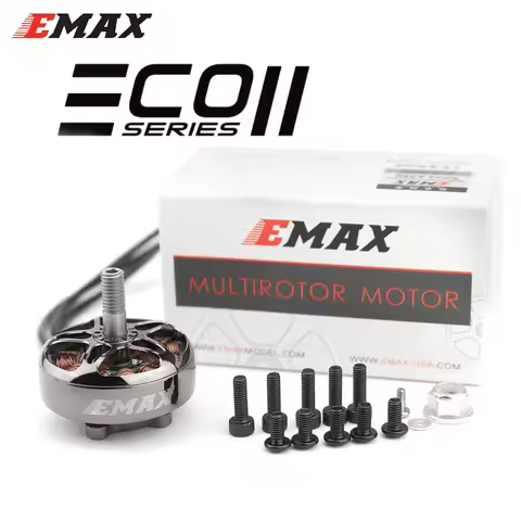 4pcs/lot EMAX ECOII Series ECO II 2807 6S 1300KV/ 5S 1500KV/ 4S 1700KV Brushless Motor For 7'' FPV R