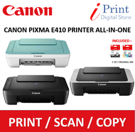 CANON E410 ALL-IN-ONE PRINTER (3 YEARS WARRANTY 1 TO 1 EXCHANGE )