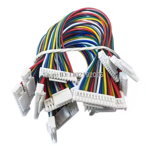 50CM 28AWG 2P/3P/4P/5P/6 Pin JST GH Series 1.25 GH1.25 1.25MM GHR-02V-S GHR-04V-S Female Double Cabl