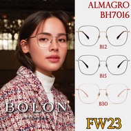 FW23 BOLON กรอบแว่นสายตา รุ่น Almagro BH7016 B12 B15 B30 [Alloy/β-Titanium] แว่นของญาญ่า แว่นของเจเจ โบลอน แว่นสายตา สายตาสั้น สายตายาว สายตาเอียง