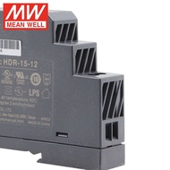 HDR-15 Mingwei 5V/12V/15/24V/48V rail-type DC switching power supply 15 thin DR15 stepped type