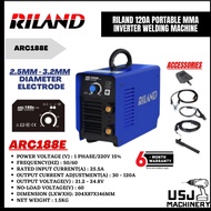 RILAND IGBT DC Portable MMA Inverter Welding Machine ARC188E | 6 Months Warranty