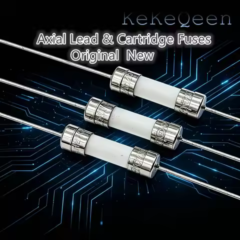 10Pcs/Lot LF.T1AH-T20AH 215 Series 5×20mm Time-Lag Fuse 0215001.MXEP Ceramic Fuse LF.T2AH T1.6A T5A 
