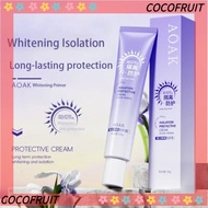 COCOFRUIT Sun Protection Cream, Invisible Pore Moisturizing Isolation Protection Cream, Hot Conceale