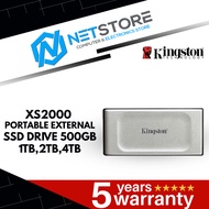 KINGSTON XS2000 PORTABLE EXTERNAL SSD DRIVE 500GB, 1TB, 2TB , 4TB