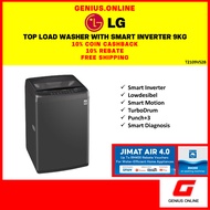 LG Top Load Washer with Smart Inverter Washing Machine (9kg) T2109VS2B