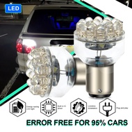 Ruiandsion BA15D LED Bulb DC6V 12V 24V 500LM Car Fog Light Daytime Running Light White