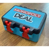 Monopoly Deal Card Case Monopoly deal Card Box Card holder DEAL card Monopoly Bid Card Case Monopoly