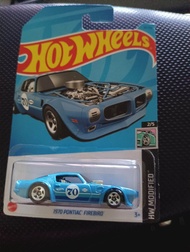 Hot wheels 1970 PONTIAC FIREBIRD blue