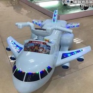 遙控飛機可坐人新款兒童電動車飛機車電瓶車三輪機車可坐的玩具