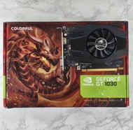 COLORFUL GT1030 4G DDR4 มือสอง ไม่ต่อไฟเพิ่ม