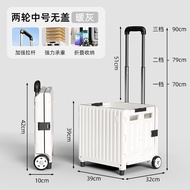Portable Folding Shopping Cart Small Pulling Car Hand-drawn Vegetable Buying Mini Tractor Hand-drawn