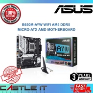 Asus B650M-AYW WIFI AM5 DDR5 Micro-ATX AMD Motherboard