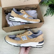 現貨 iShoes正品 New Balance 991 男鞋 英製 復古 NB 日系 穿搭 休閒鞋 M991TGG D