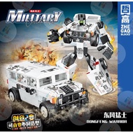 [SG Stocks] 2 In 1 Assembled Robot and Jeep Building Blocks Compatible With Lego