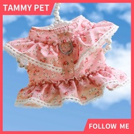 Dog Body Harness w/ Leash Padded Lining Girl Harness Vest