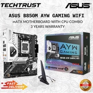 [ ASUS B850M-AYW WIFI ] - AM5 Micro-ATX Motherboard With RYZEN CPU COMBO