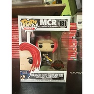 Authentic Funko Pop Rocks MCR Danger Days Gerard Way 181 Special Edition NOT MINT