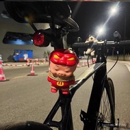 Decorative Doll Tail Light Accessories Pigman Tram ggbond Pendant Road Bike Bicycle Handlebar Cute U