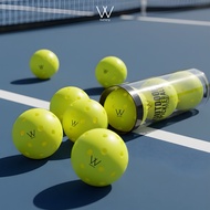 W Gallery Outdoor Pickleball Balls - TPE ROTATION 40 Hole