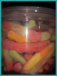 ▗ ↘ ﹍ Potchi Gummy Worms (120pcs.)