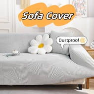 Thick Sofa Cover 1/2/3/4 Seater Sofa Cover L Shape Elastic Sofa Cover  Protector Cushion Covers Jacquard Stretch Sofa Couch Sovers