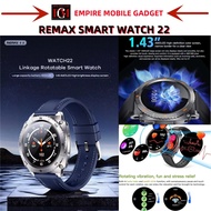 Remax SMART WATCH 22 Rotating Bezel AI IP68 AMOLED Display Health & Fitness Smart Watch