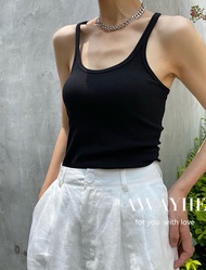 Áo Ba Lỗ Dây Nhỏ Dáng Dài - Tharo Clothing - [AO00043]