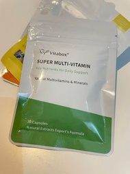 VITABOX Super Multi-vitamin 蔬果萃取酵母綜合維生素B群礦物質(第三代)