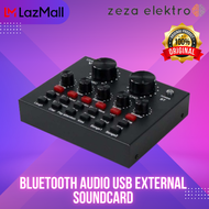 ZLIVE Bluetooth Audio USB External Soundcard Broadcast Microphone mixer audio soundcard v8 original mixer audio mini soundcard soundcard v8 sound card soundcard terbaru