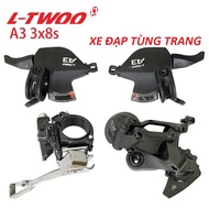 [FREESHIP MAX] Bộ Group Xe Đạp  LTWOO  A3 4 món 3x8 speed.
