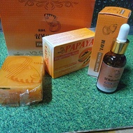 Rdl whitening serum and Papaya Soap rdl