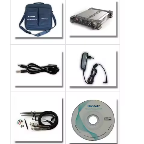 Hantek DSO3204 200MHz Digital Oscilloscope 4CH Oscilloscope + 16CH Logic Analyzer + 1CH Function/Arb