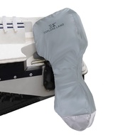 Explore Land Fade Resistant Full Outboard Motor Cover - Waterproof 600D Heavy Duty Boat Engine Cover
